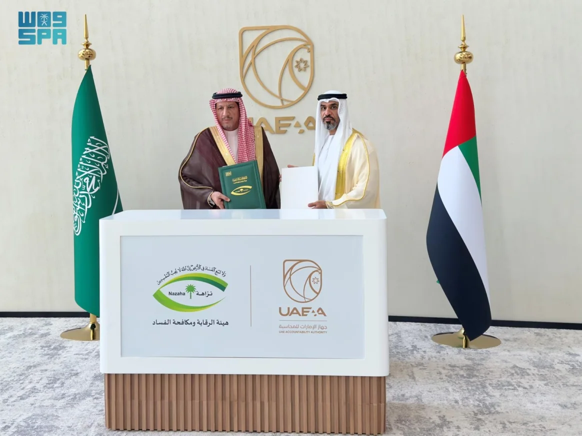 ஊழல் தடுப்பில் கைகோர்க்கும் சவூதி – அமீரகம்! – எல்லை தாண்டிய குற்றங்களைத் தடுக்க முக்கிய ஒப்பந்தம் கையெழுத்து